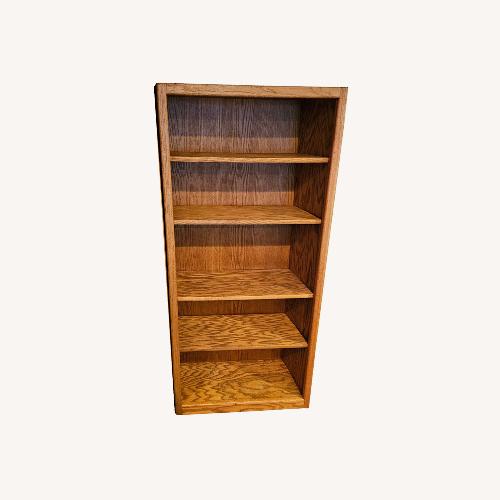 Used Kings Furniture Natural Wood Bookcase for sale on AptDeco