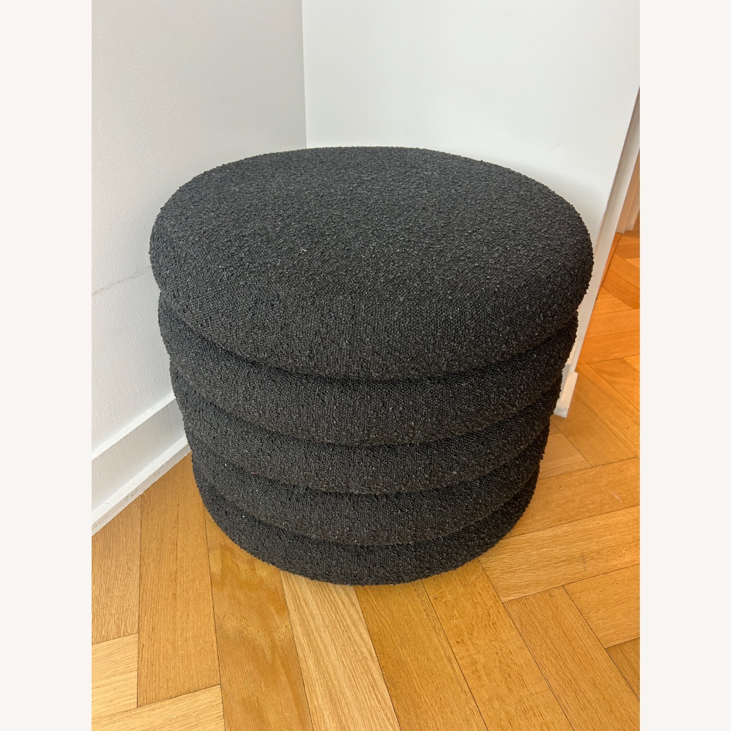 Crate & Kids Black Boucle Nursing Chair - image-8