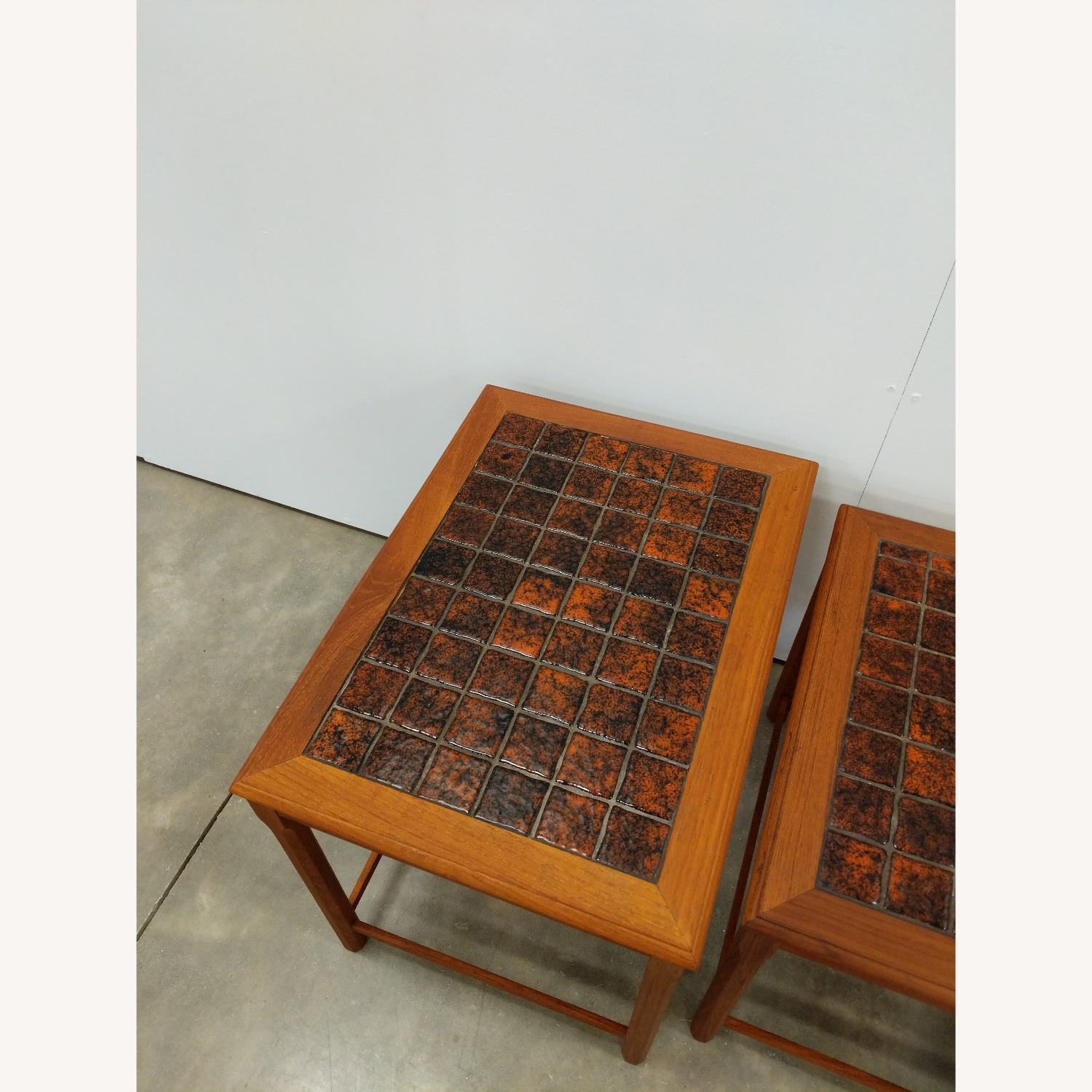 Set of Vintage Danish Modern Teak Nesting Tables - image-5