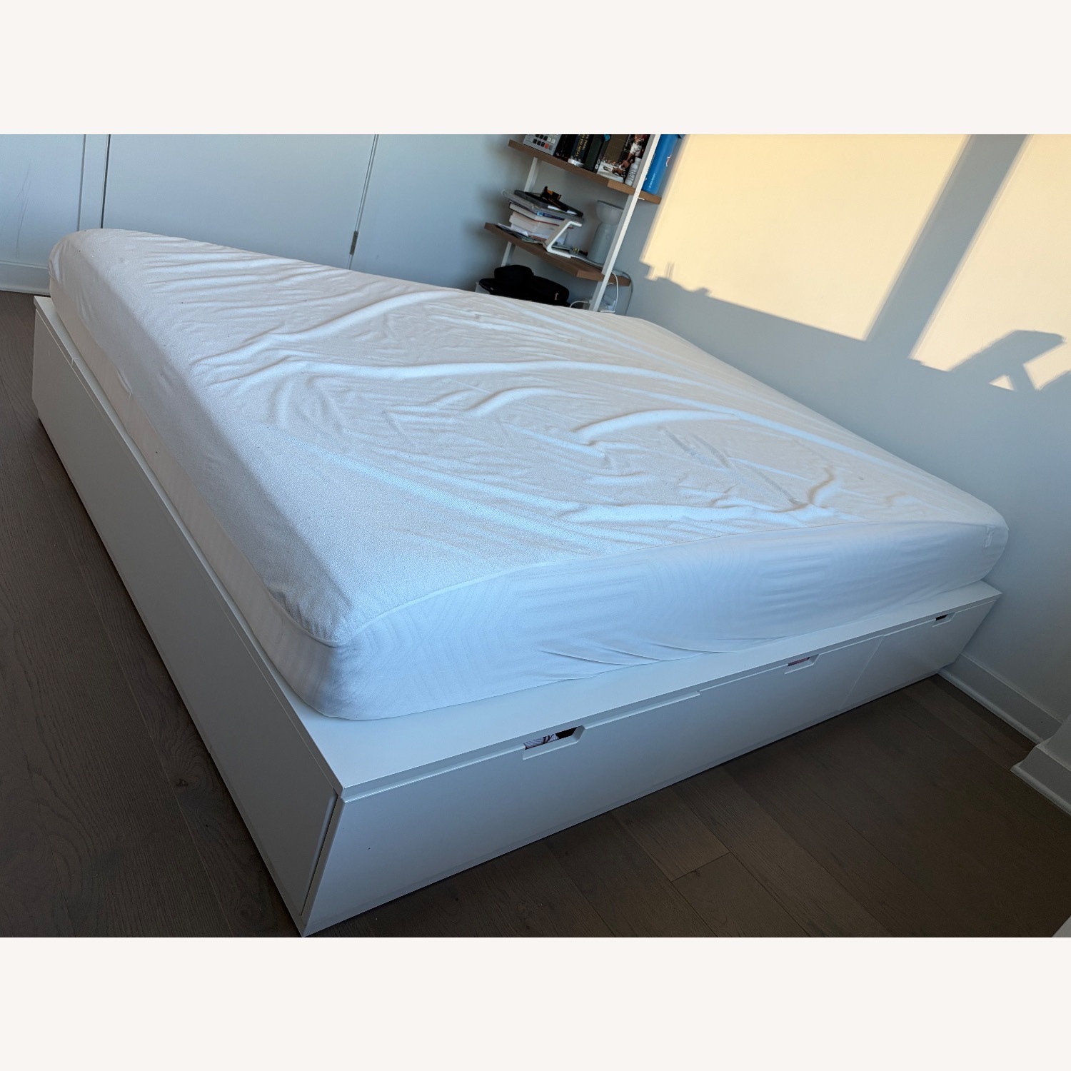 IKEA Nordli Queen Bed Frame with Storage  - image-2