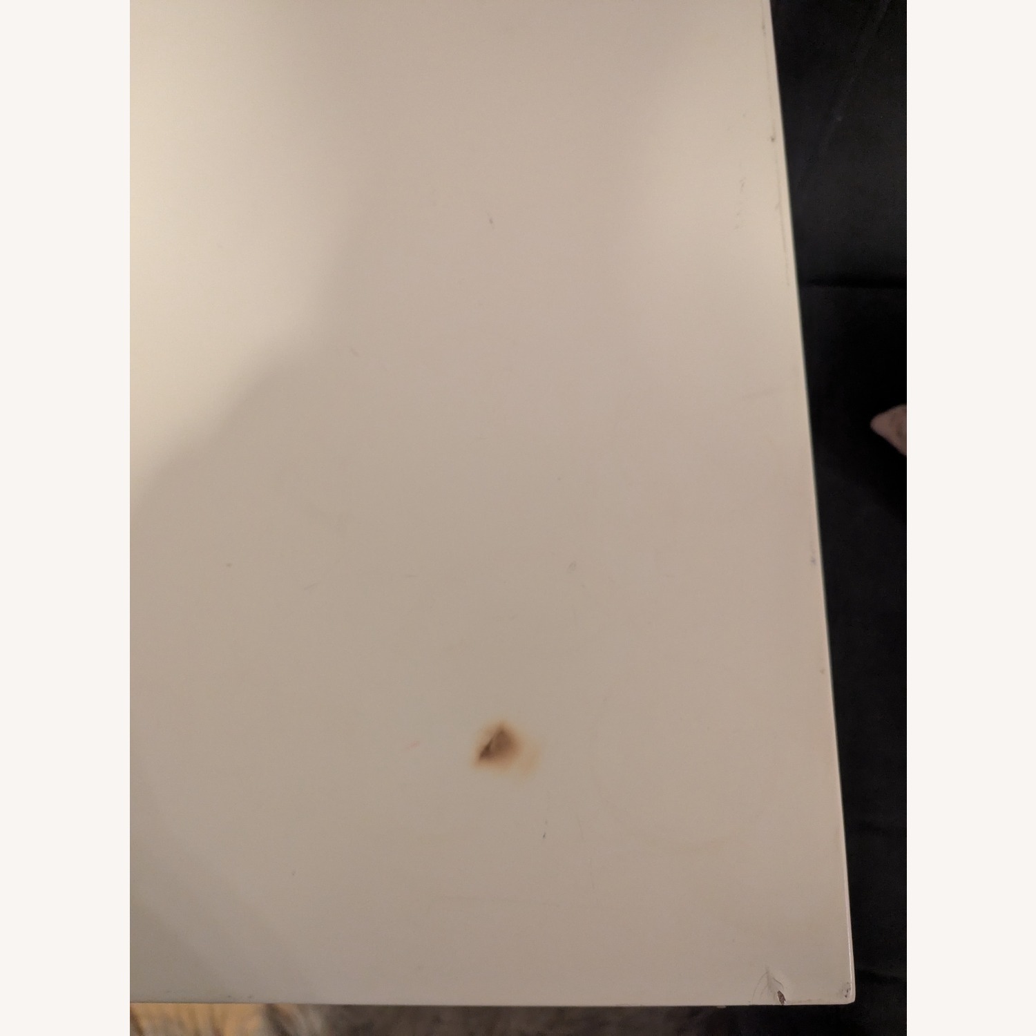 West Elm Gemini White Nightstand - image-2