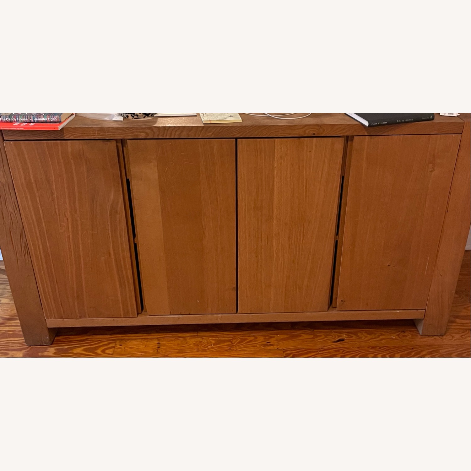 Crate & Barrel Natural Wood Sideboard - image-2