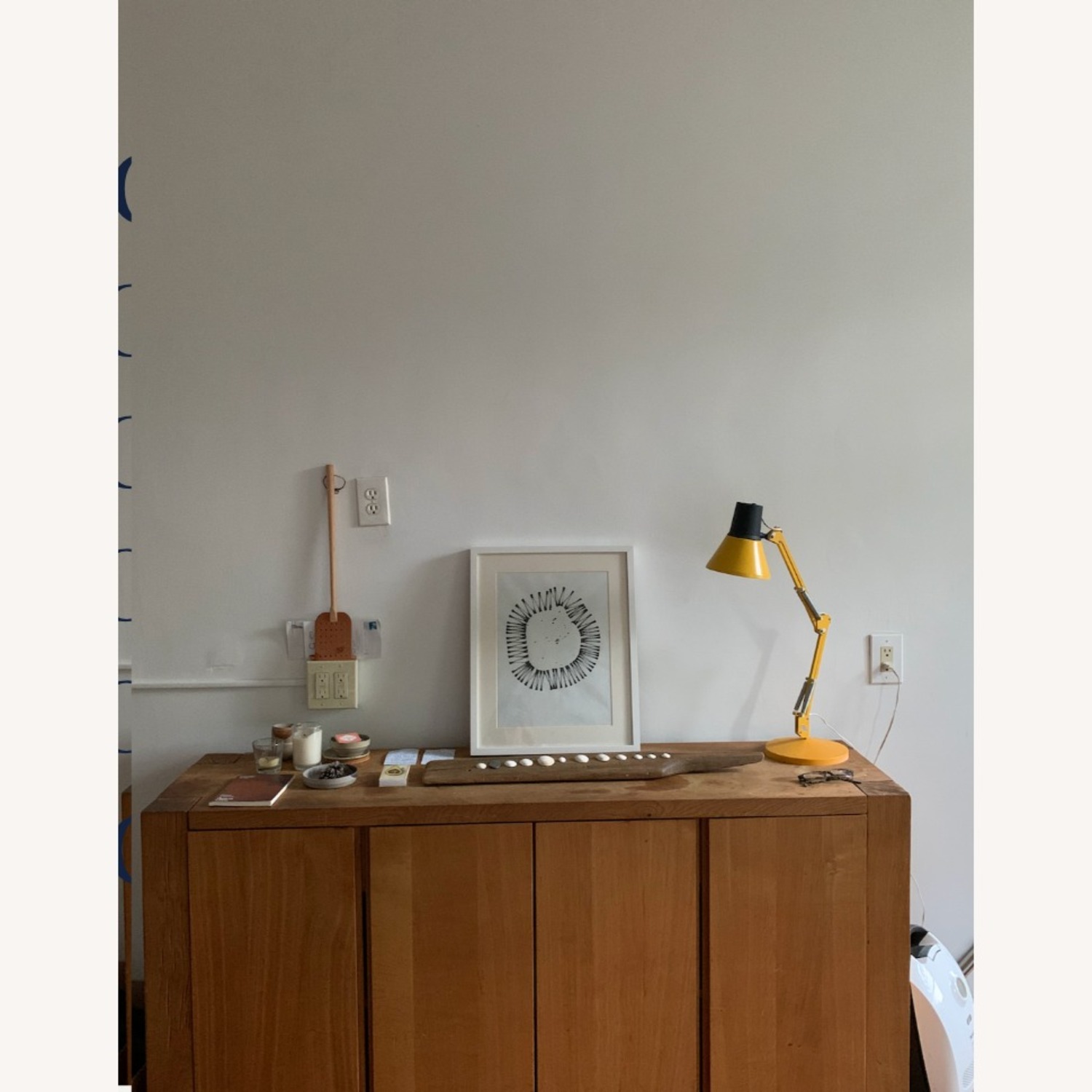 Crate & Barrel Natural Wood Sideboard - image-1