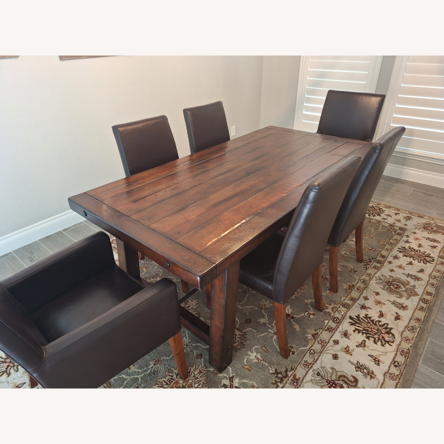 Pottery Barn Benchwright Dining Table - image-2