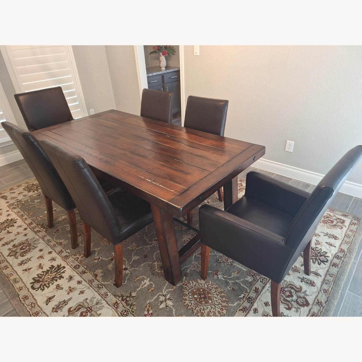 Pottery Barn Benchwright Dining Table - image-1