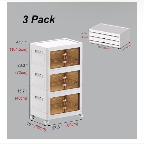 Used 6-Tier Foldable Shoe Rack Organizer for sale on AptDeco