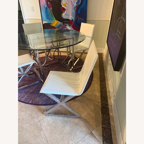 Used Transparent Metal Dining Sets for sale on AptDeco