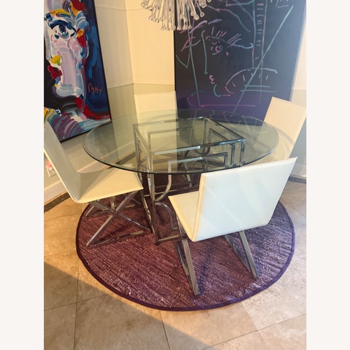 Used Transparent Metal Dining Sets for sale on AptDeco