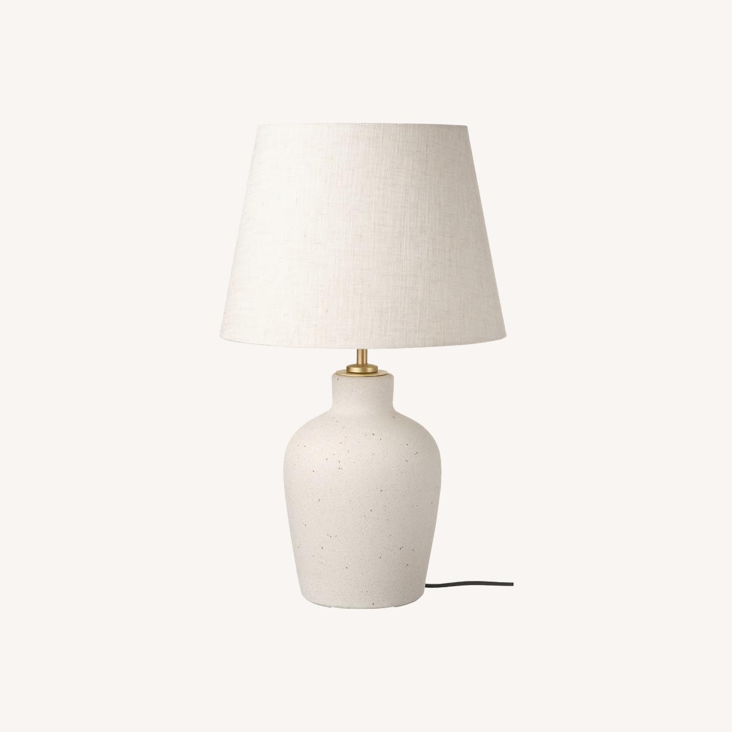 IKEA Natural Ceramic Table Lamp - image-0
