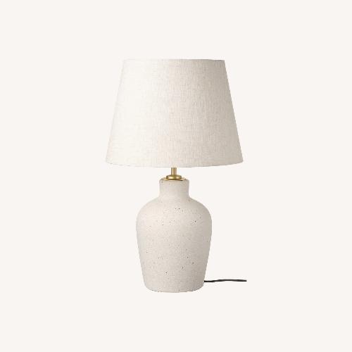 Used IKEA Natural Ceramic Table Lamp for sale on AptDeco