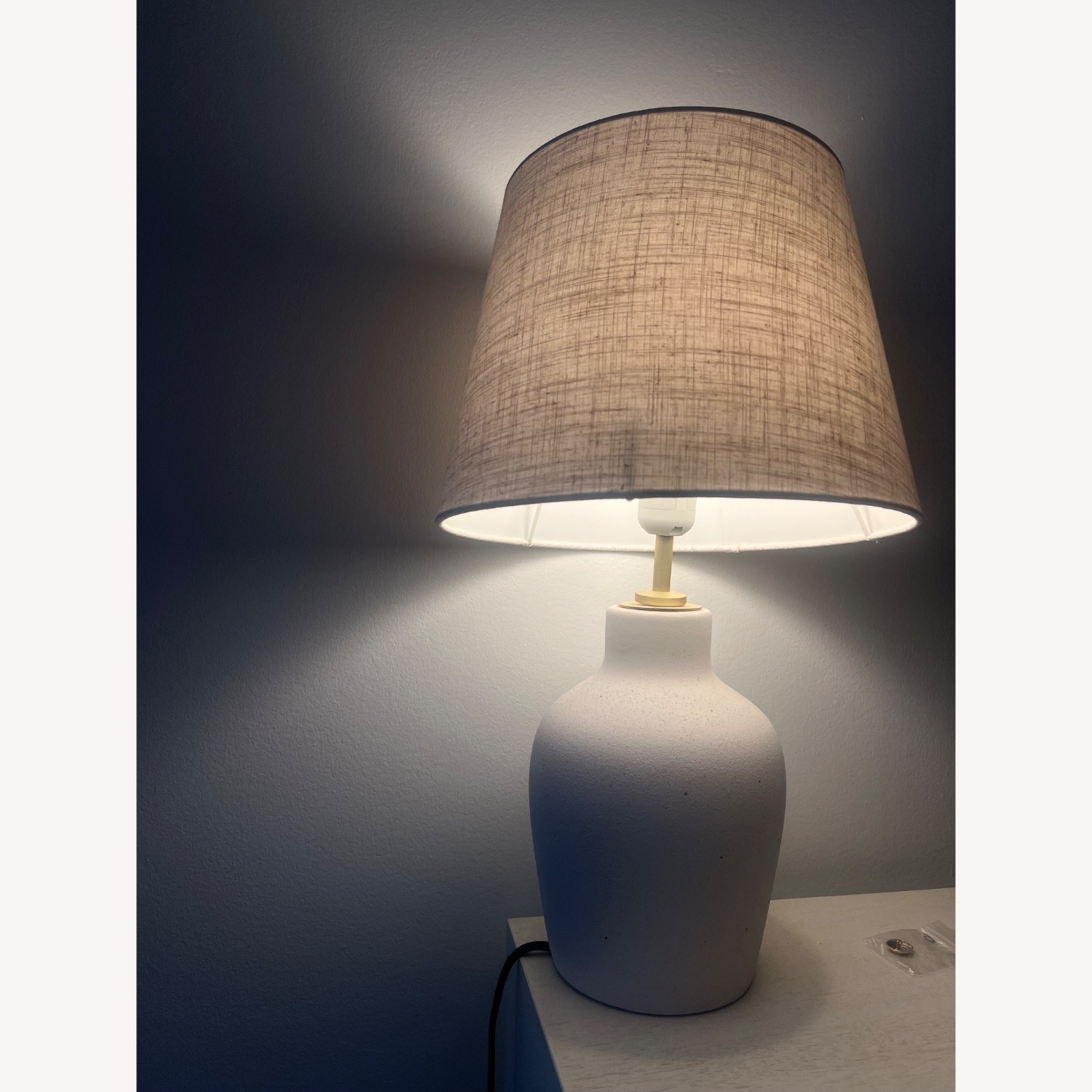 IKEA Natural Ceramic Table Lamp - image-1