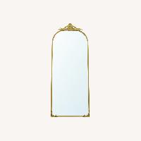 IKEA Gold Metal Floor Mirror