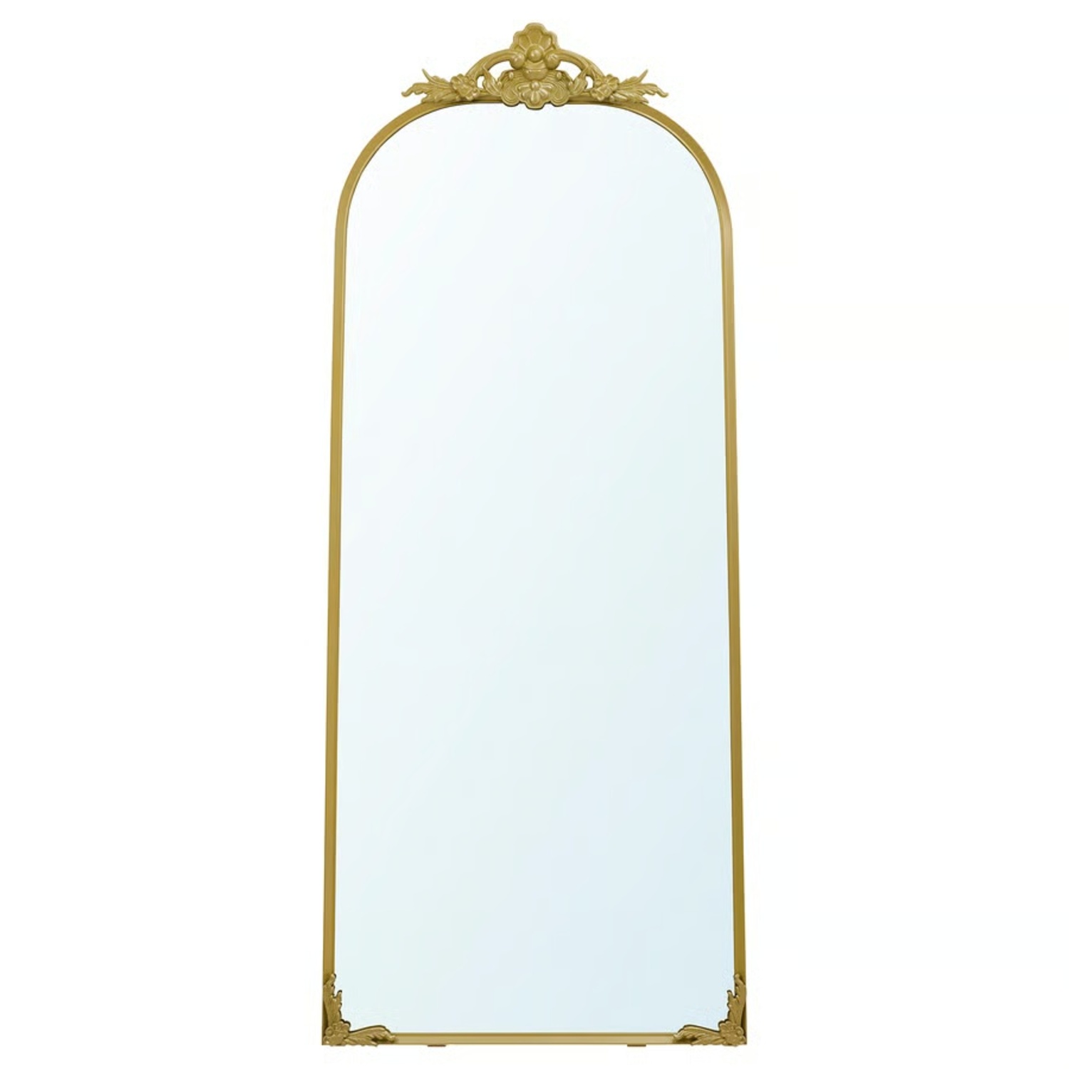IKEA Gold Metal Floor Mirror - image-4