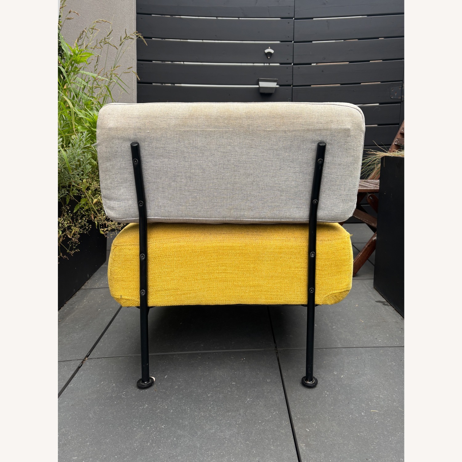 West Elm Yellow Ruby Slipper Chair - image-3