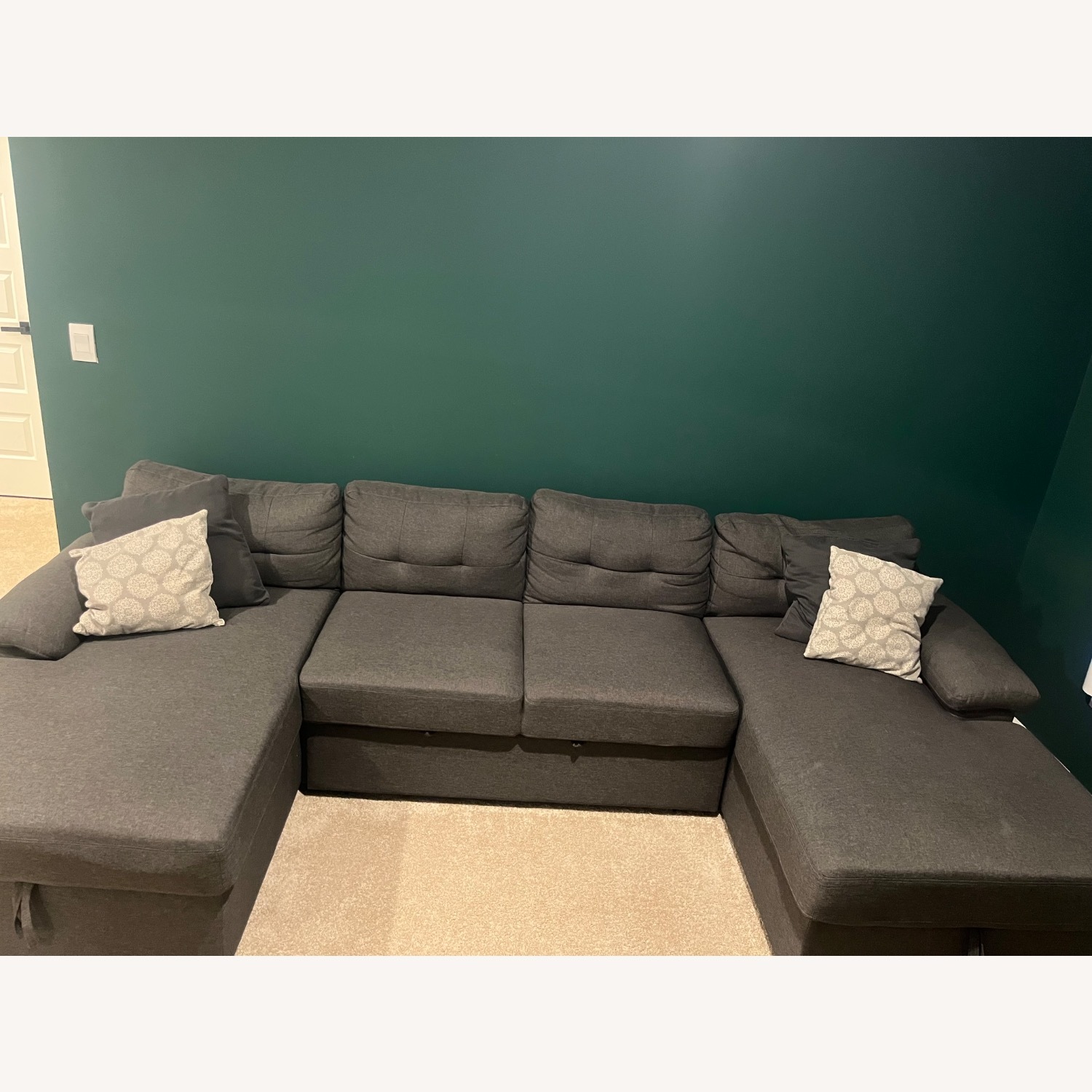 Ashley Furniture Dark Gray 3+ Piece Sectional - image-0