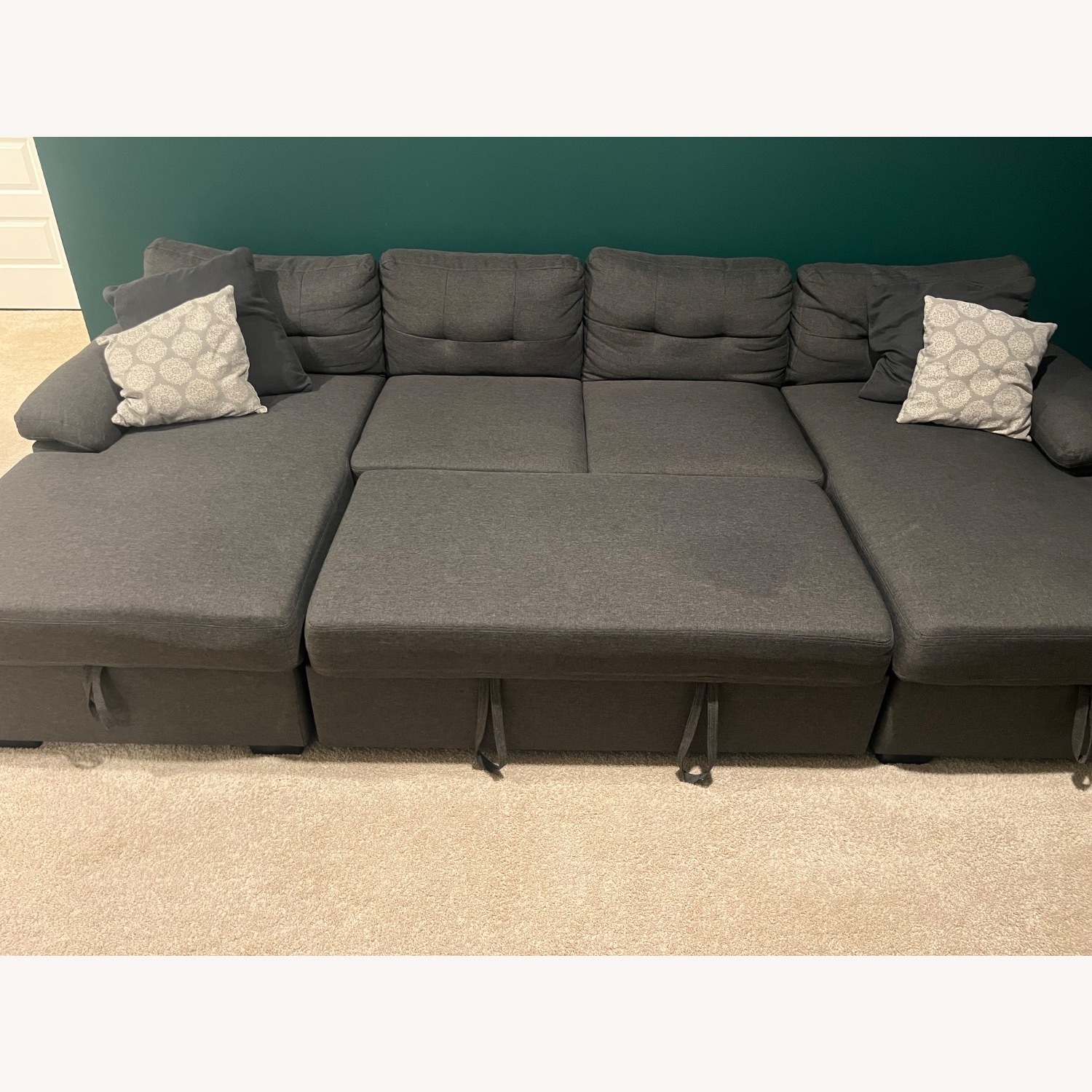 Ashley Furniture Dark Gray 3+ Piece Sectional - image-3