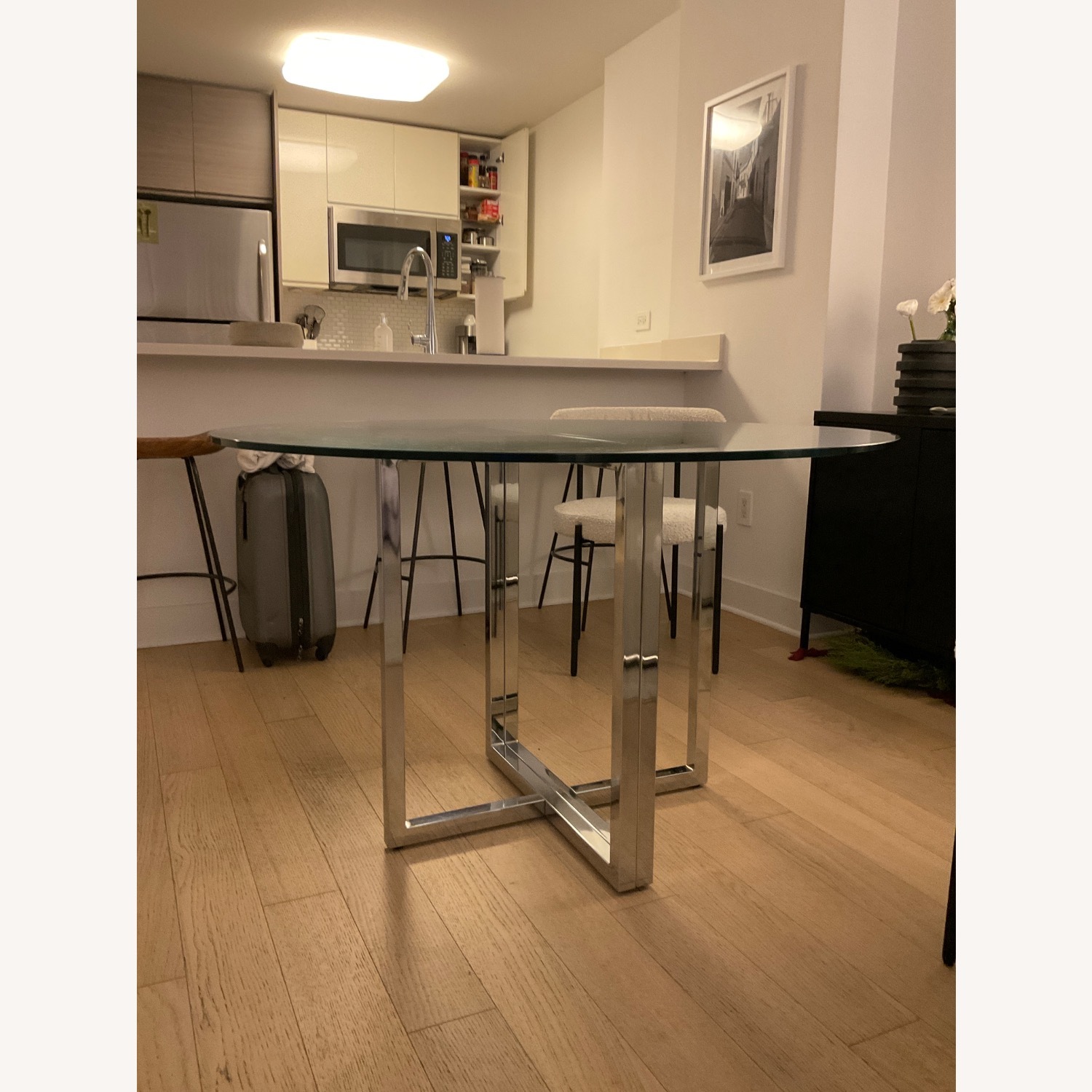 CB2 Silverado 47" Round Dining Table - image-2