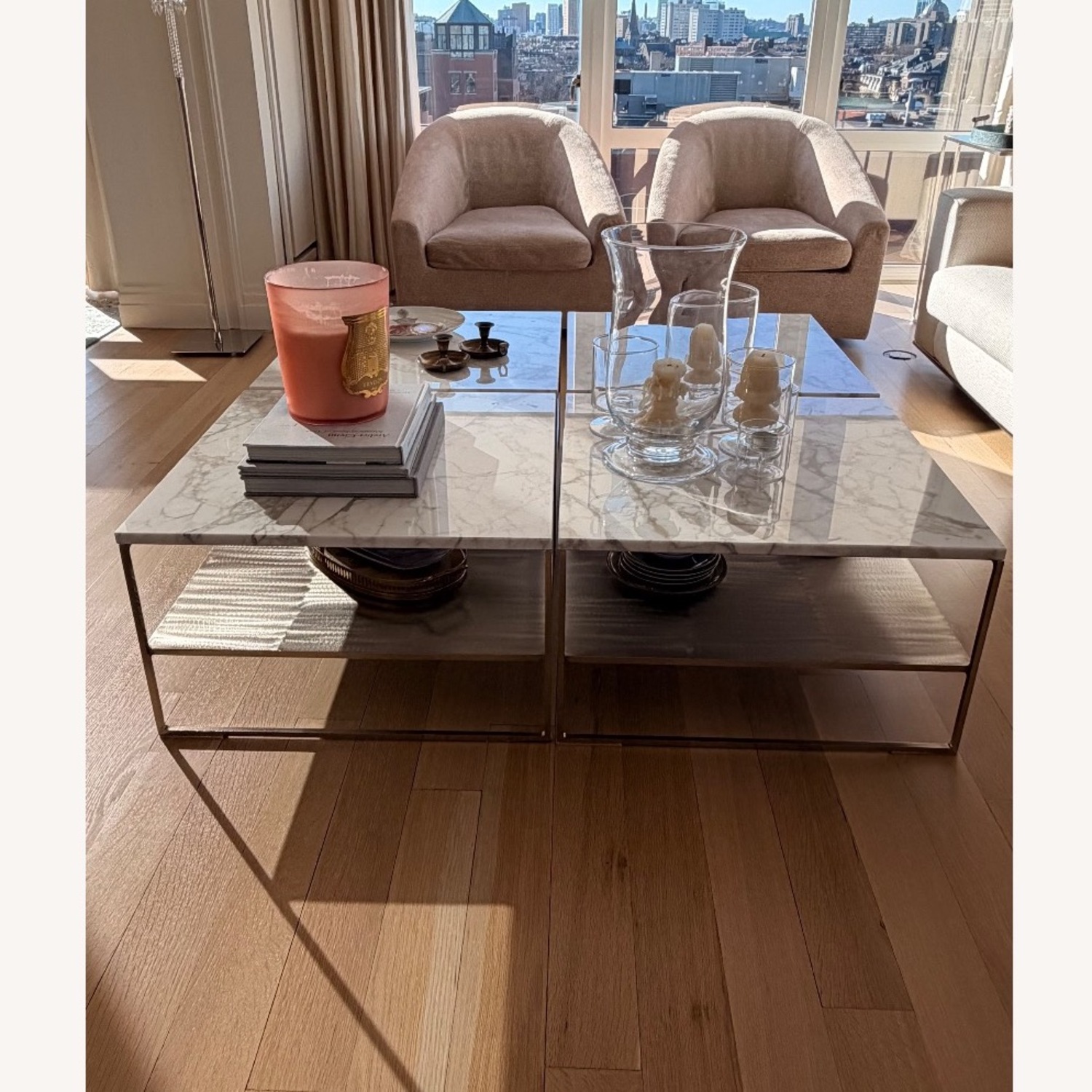 Minotti Marble Coffee Table - image-2