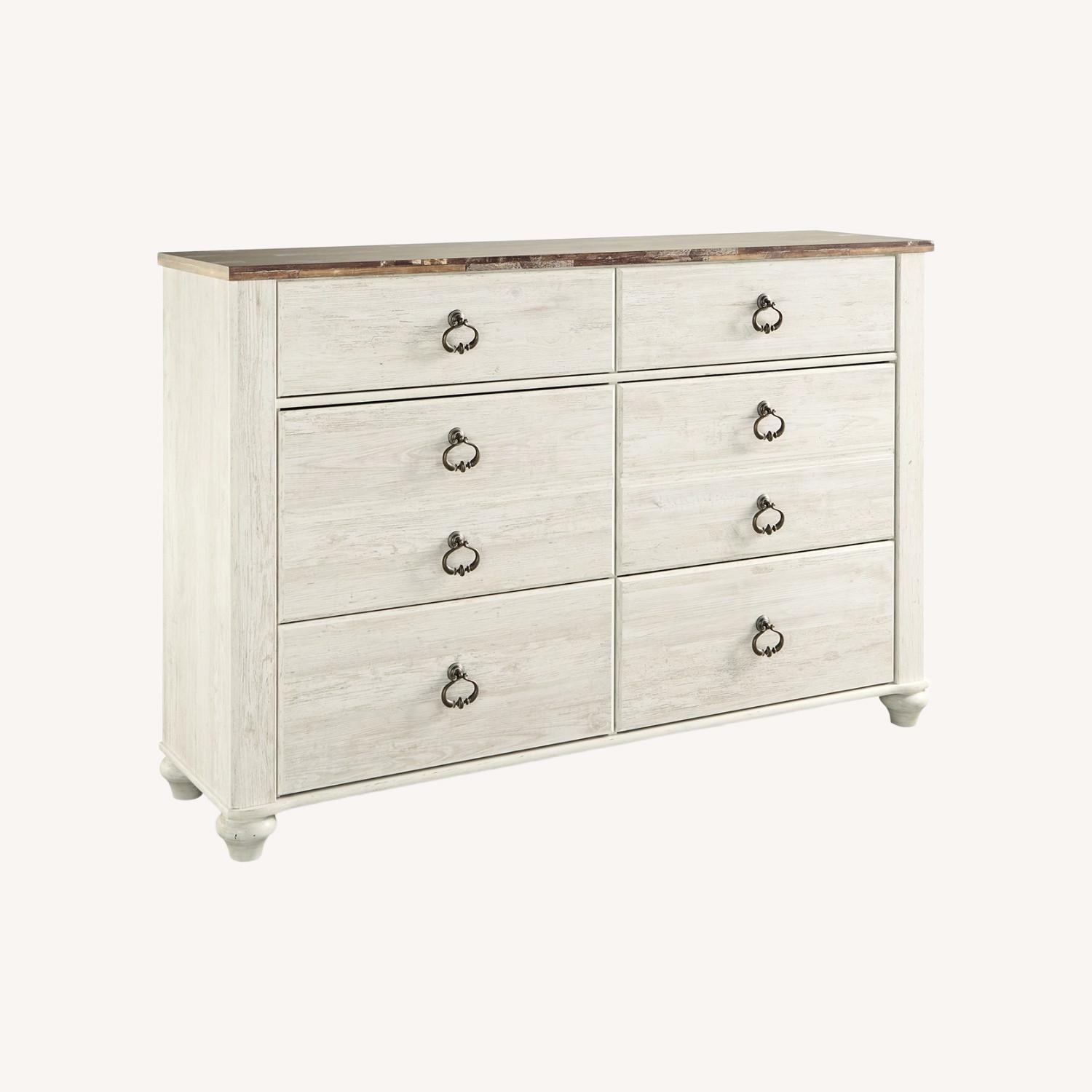 Ashley Willowton 6 Drawer Dresser - image-0