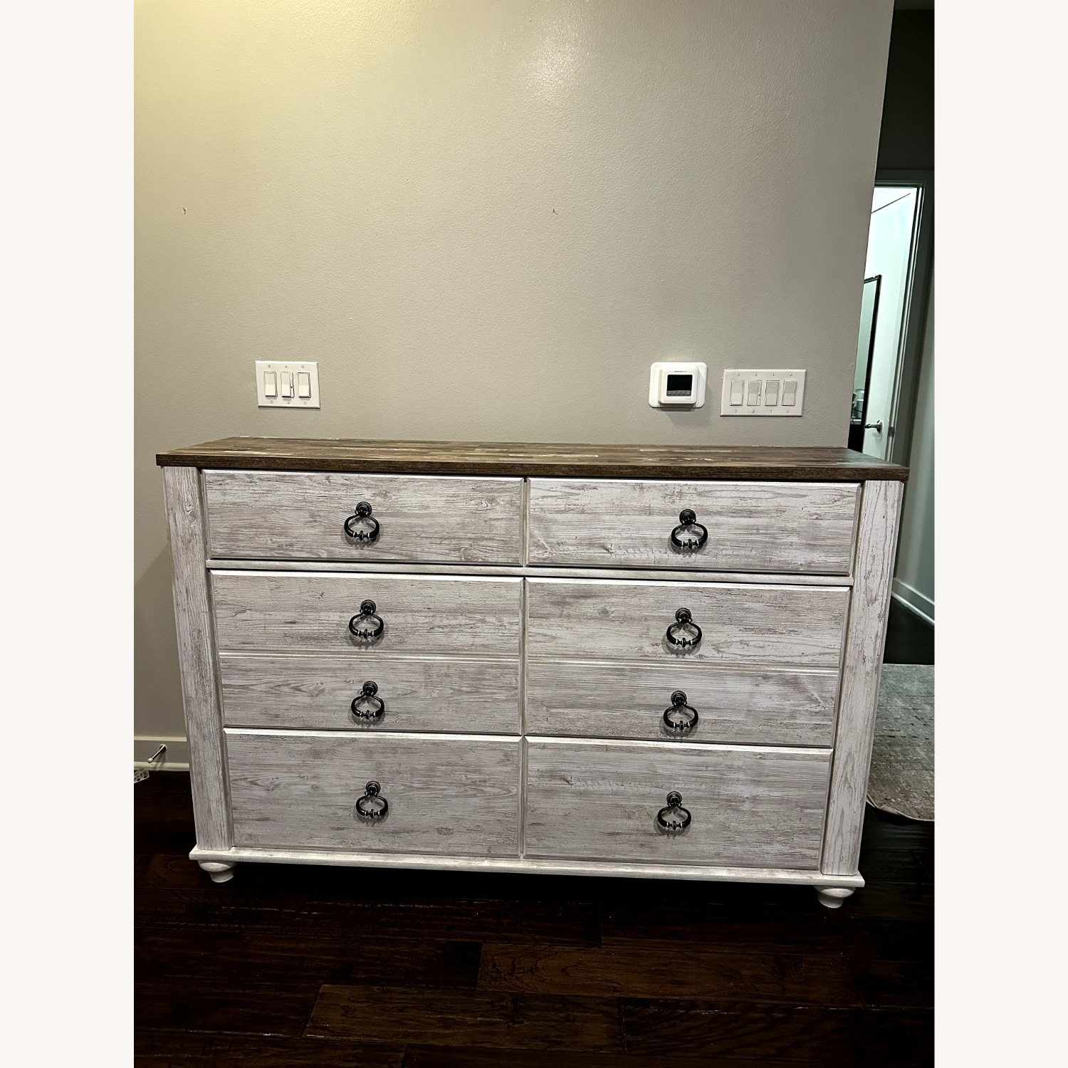 Ashley Willowton 6 Drawer Dresser - image-3