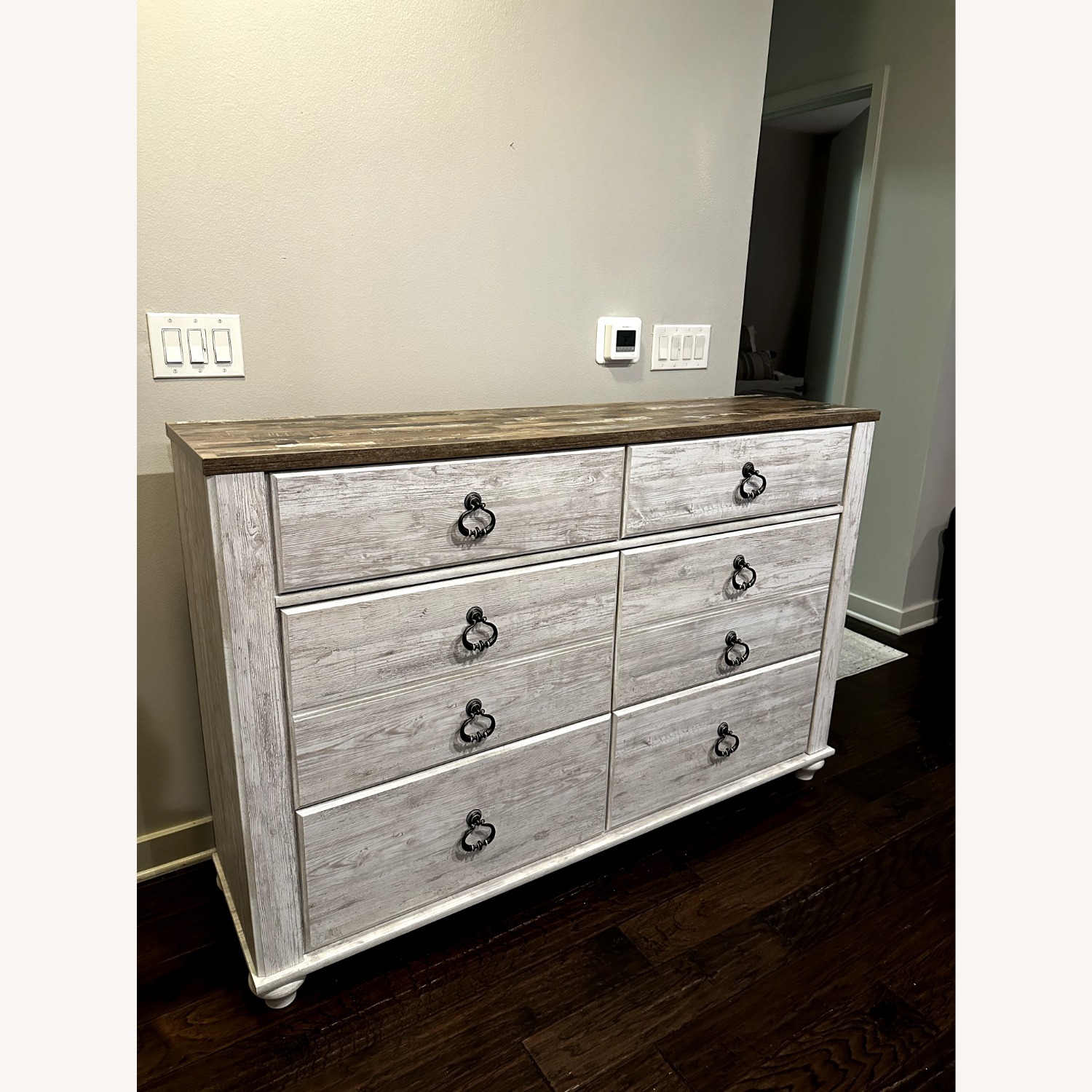 Ashley Willowton 6 Drawer Dresser - image-2
