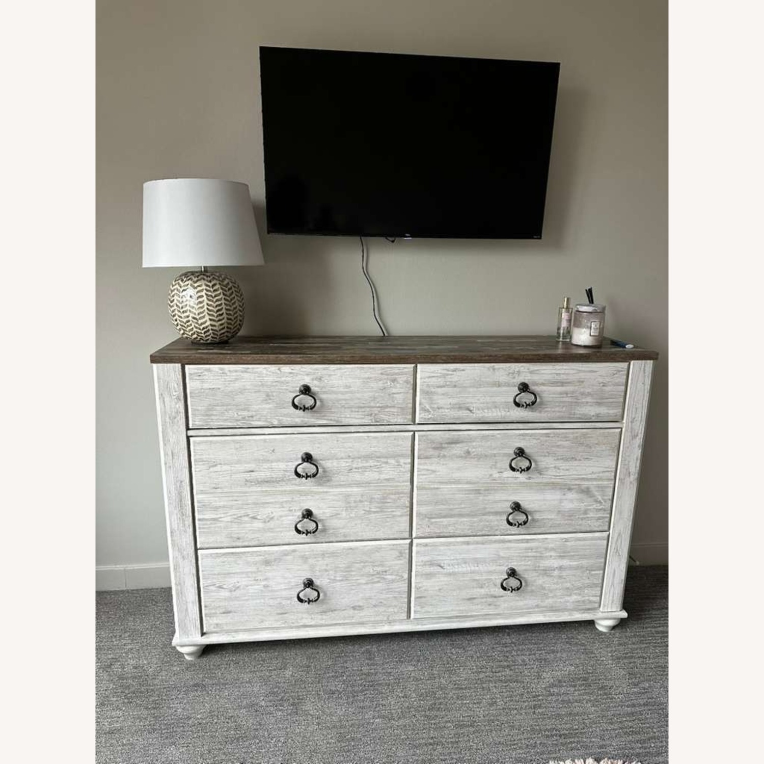 Ashley Willowton 6 Drawer Dresser - image-1