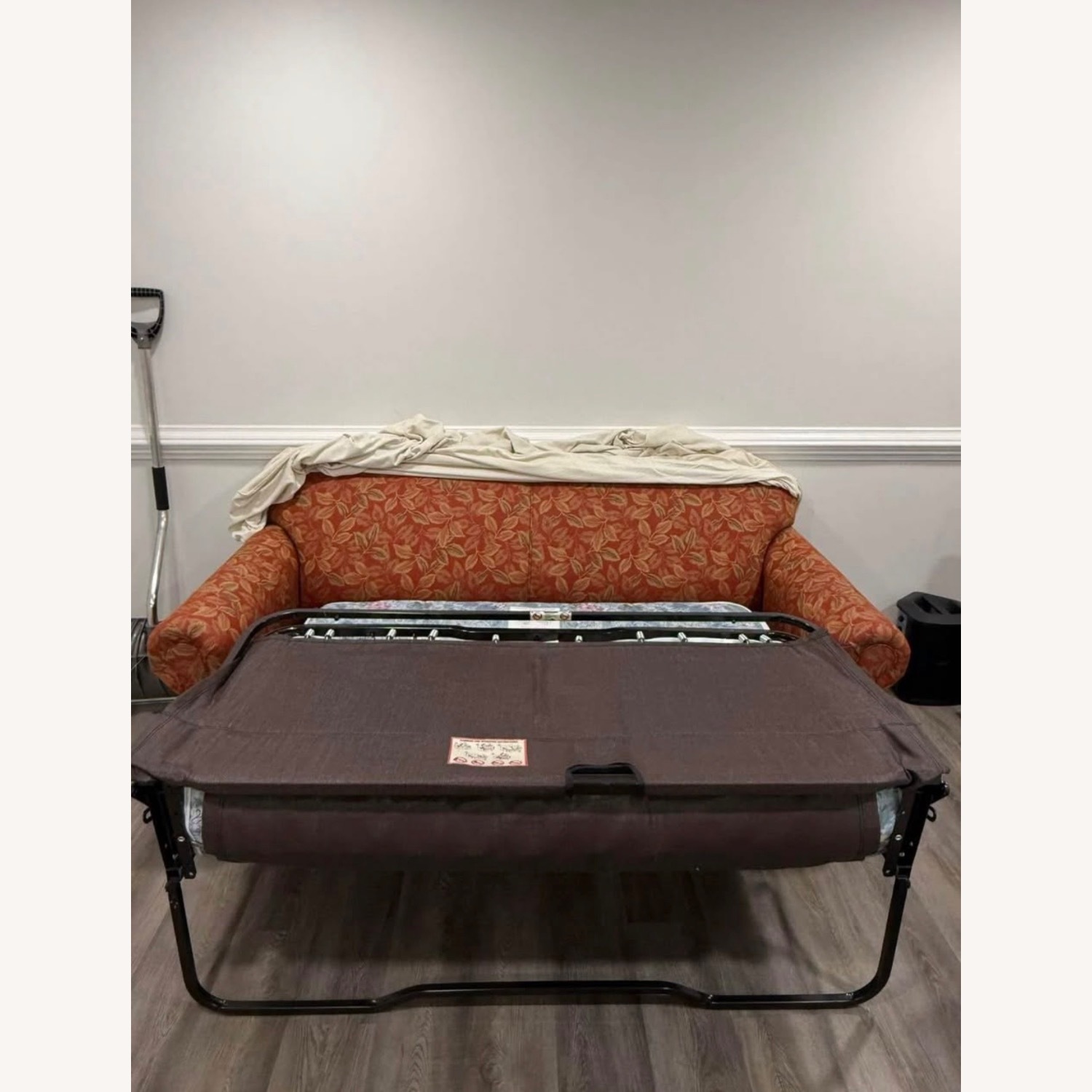 Red 3+ Seater Sofa - image-3