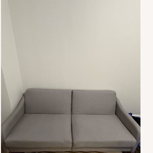 Used Light Gray 2 Seater Sofa for sale on AptDeco
