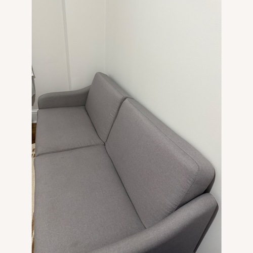 Used Light Gray 2 Seater Sofa for sale on AptDeco