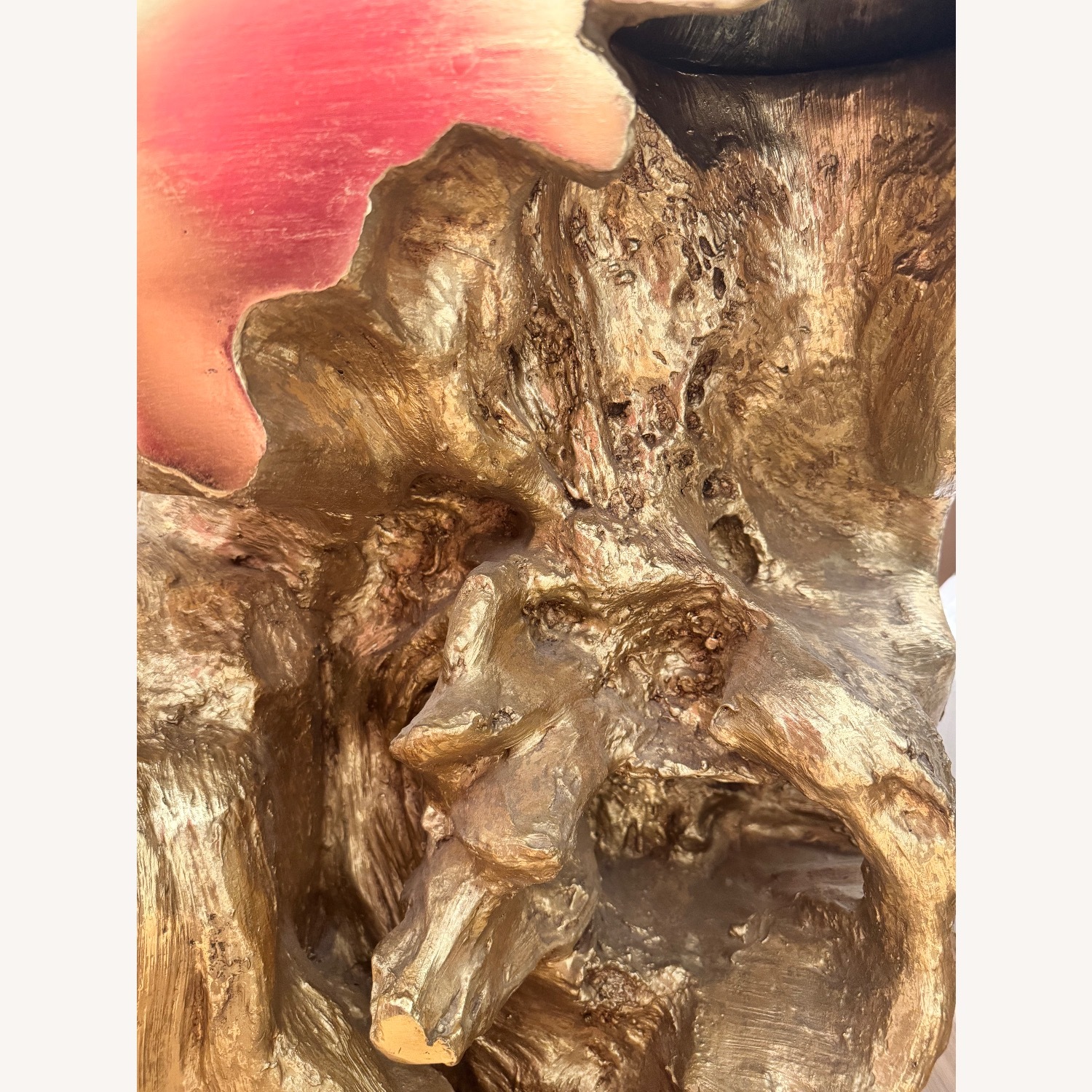 Z Gallerie Sequoia End Table Gold - image-3