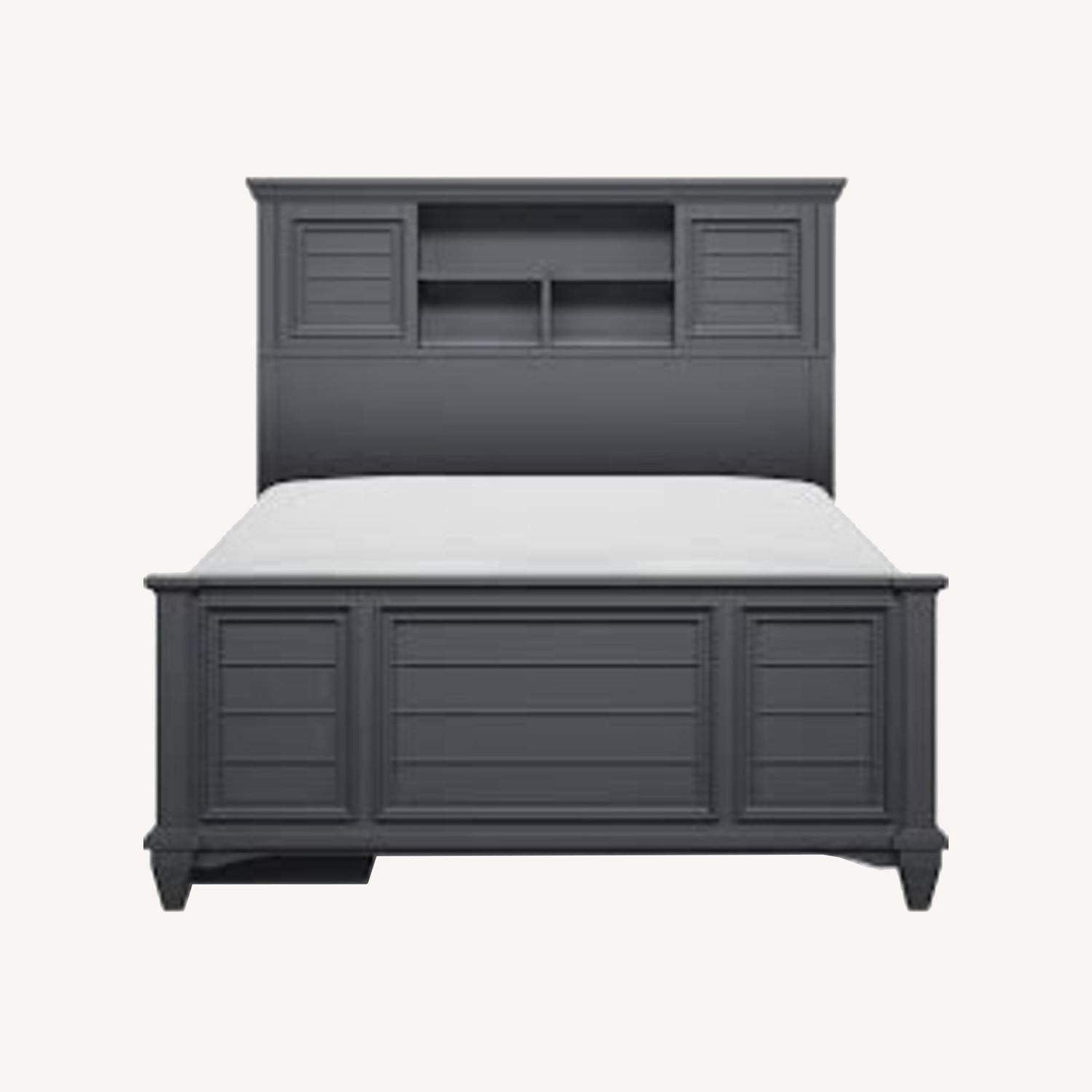 Rooms To Go Cubby Bookcase Headboard Bed - image-0