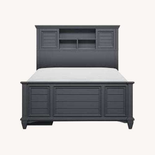Used Rooms To Go Cubby Bookcase Headboard Bed for sale on AptDeco