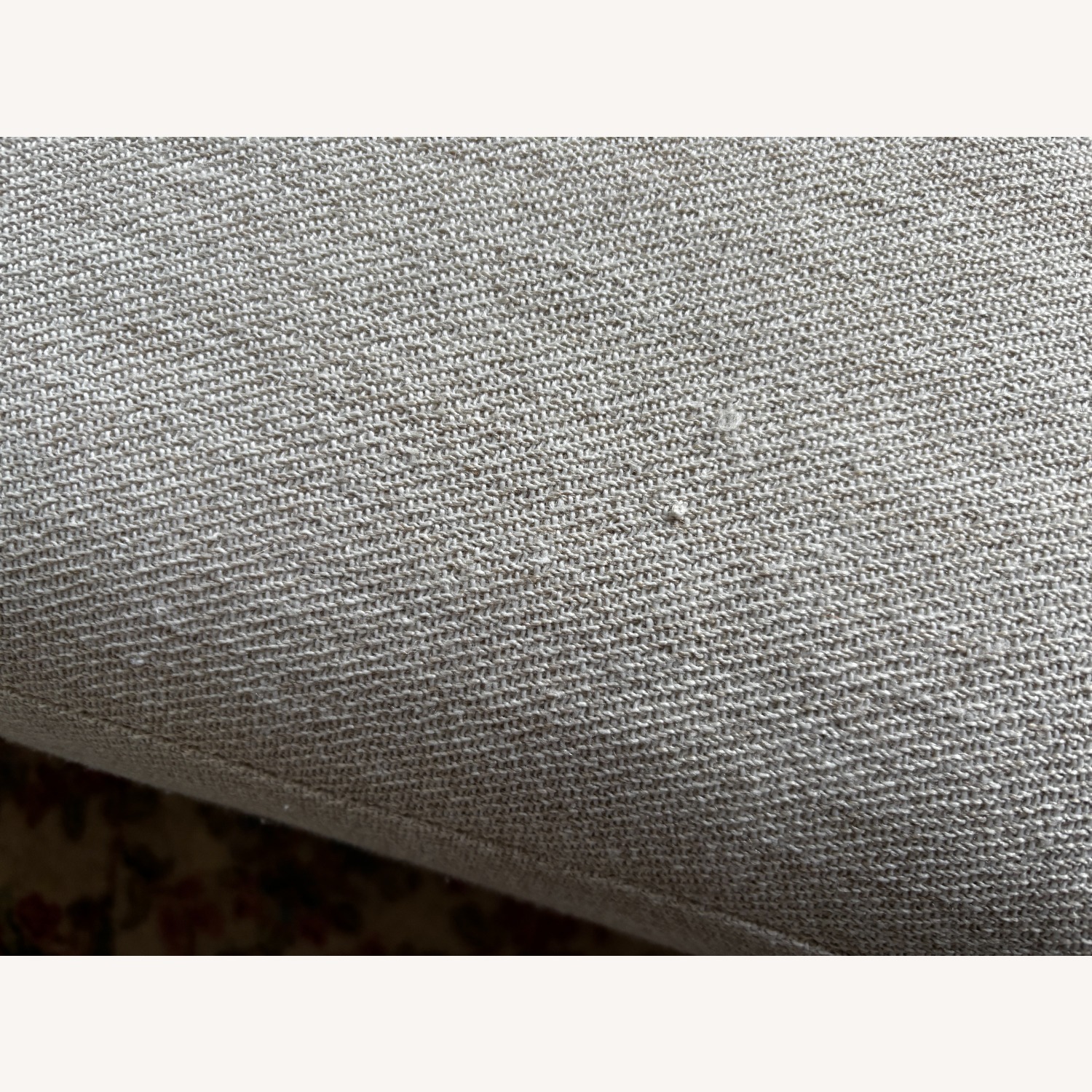 West Elm Marin White Fabric 3+ Seater Sofa - image-7