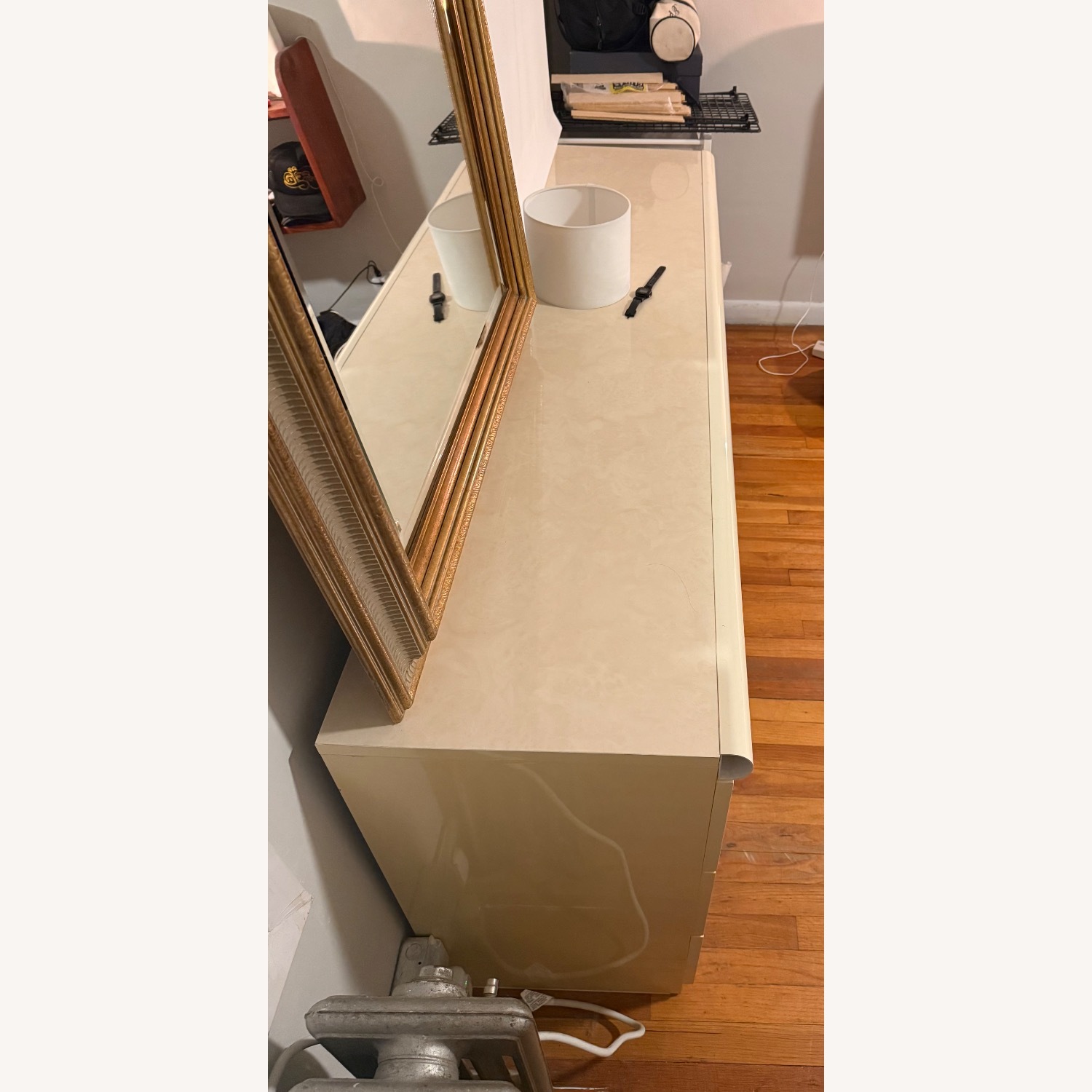 Vintage/Antique Natural Armoire - image-2