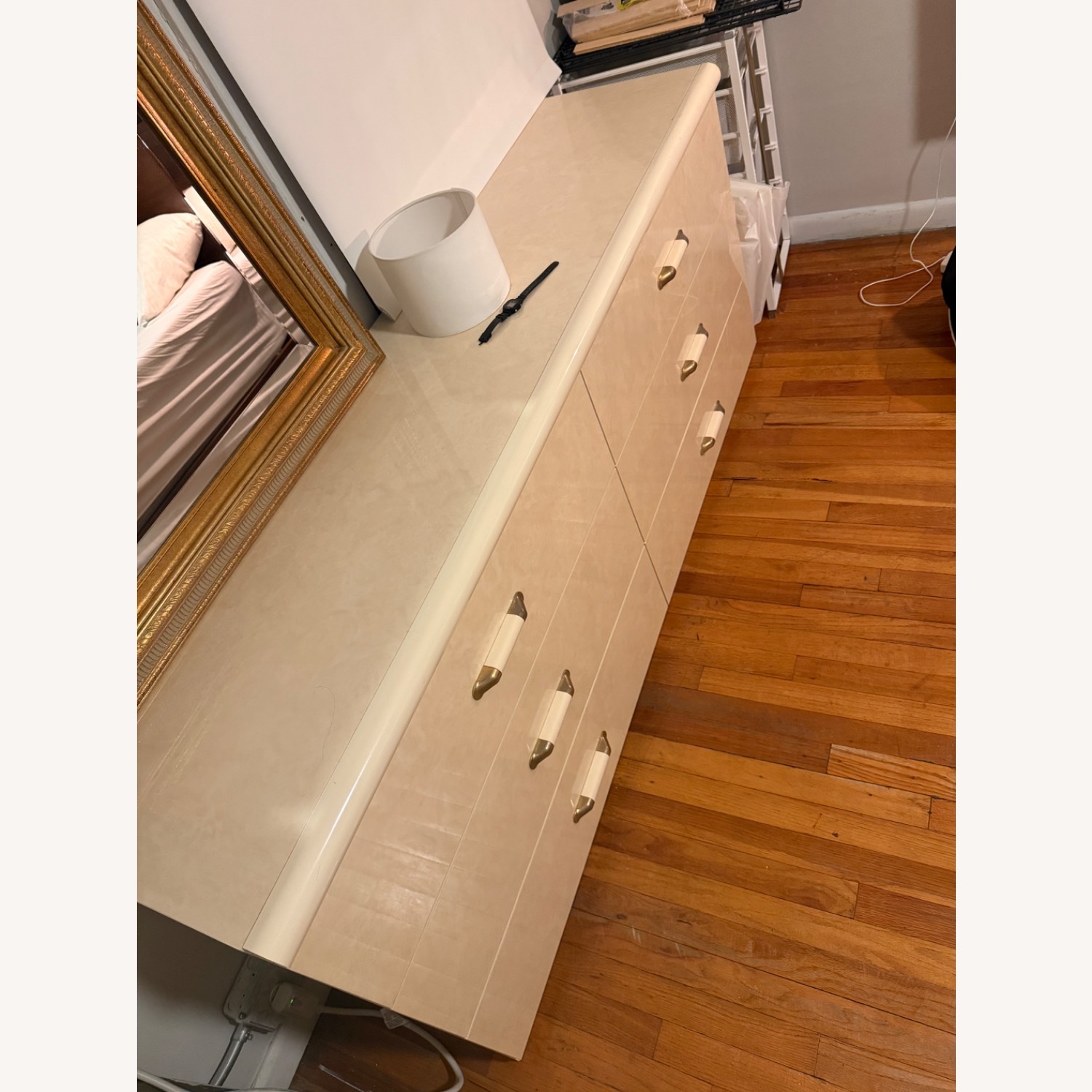 Vintage/Antique Natural Armoire - image-4