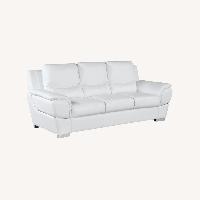 Dempsy Genuine Leather Pillow Top Arm Standard Sofa