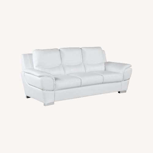 Used Dempsy Genuine Leather Pillow Top Arm Standard Sofa for sale on AptDeco