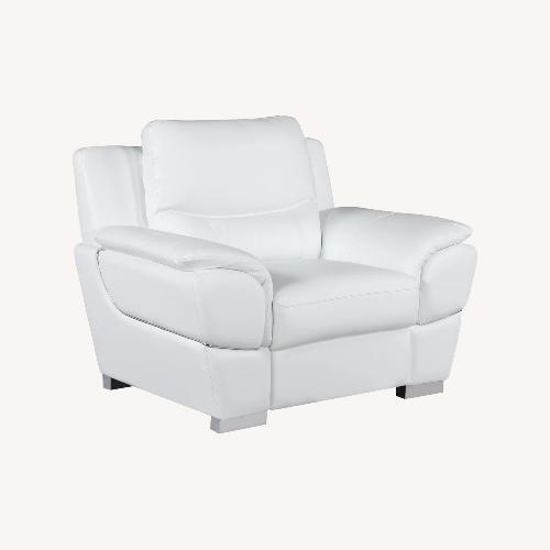 Used Henton Genuine Leather Armchair for sale on AptDeco