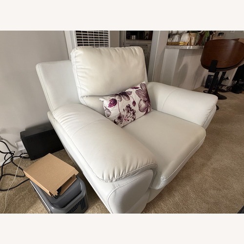 Used Henton Genuine Leather Armchair for sale on AptDeco
