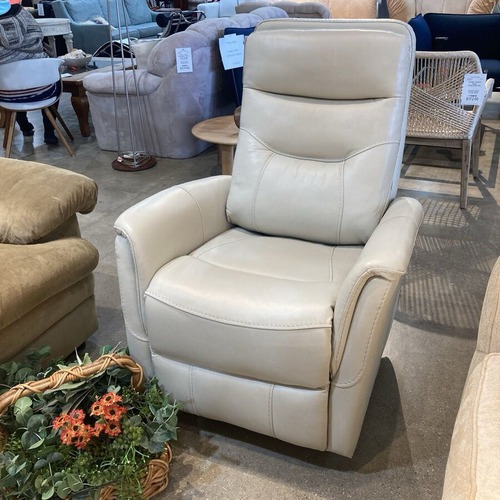 Used Parker House Gemini Leather Swivel Glider Recliner for sale on AptDeco