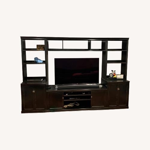 Used Pottery Barn Logan 6 pc Media Console for sale on AptDeco