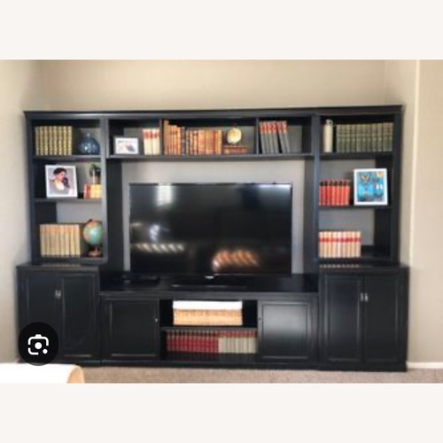 Used Pottery Barn Logan 6 pc Media Console for sale on AptDeco