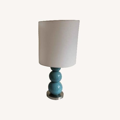 Used Blue Ceramic Table Lamps for sale on AptDeco