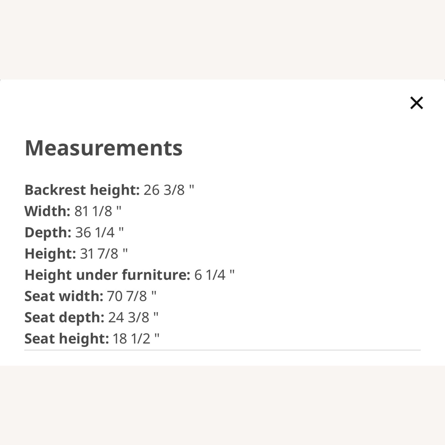 Raymour & Flanigan Daine Blue Loveseat - image-5