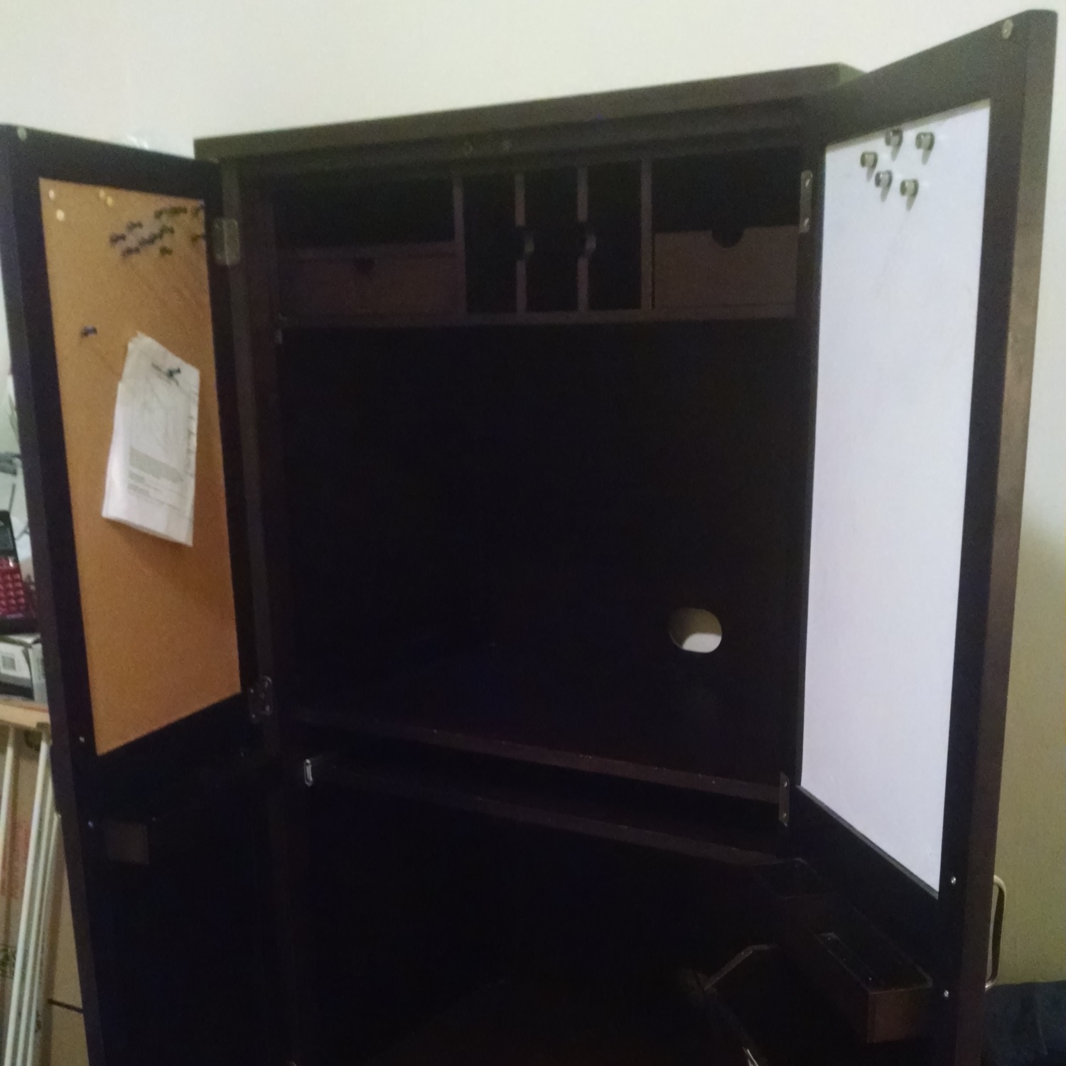 Hold Everything Computer Armoire - image-3