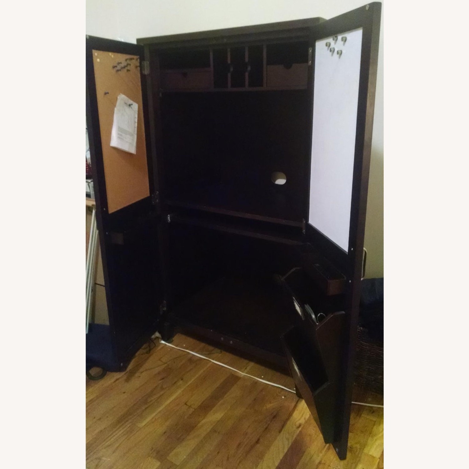 Hold Everything Computer Armoire - image-3