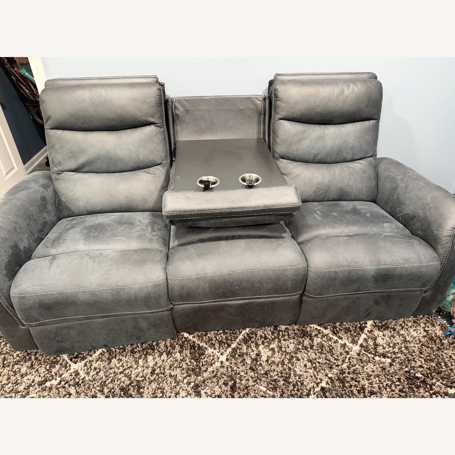 Power Reclining Sofa 82" - image-5