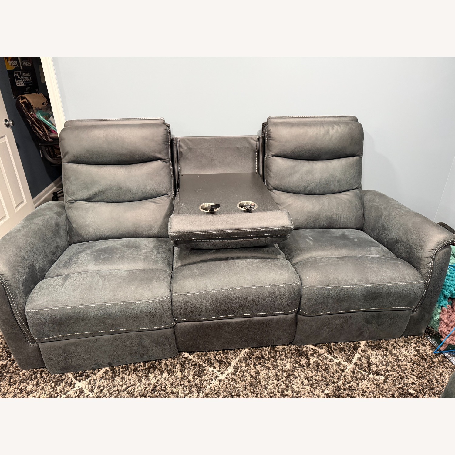 Power Reclining Sofa 82" - image-6