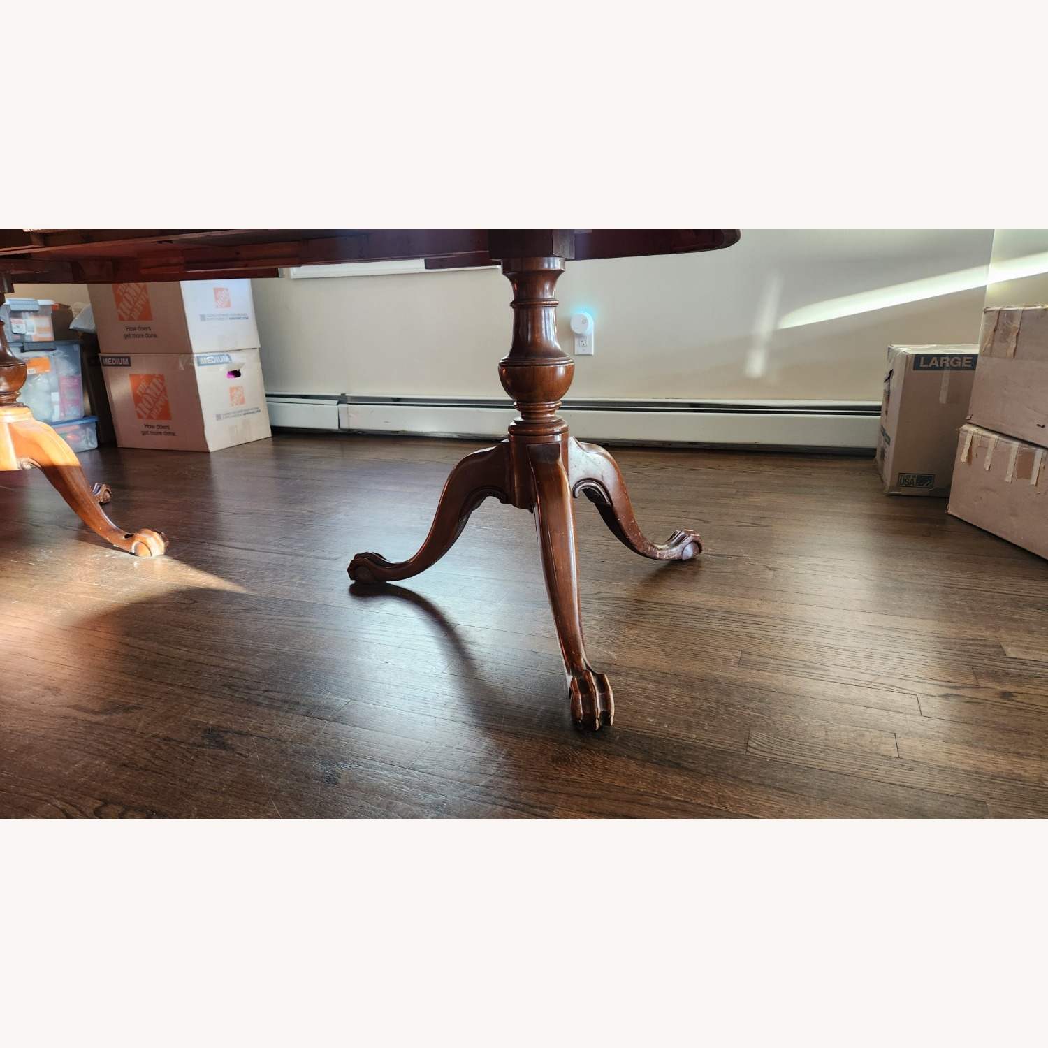 Vintage/Antique Finds Dark Brown Dining Table - image-2