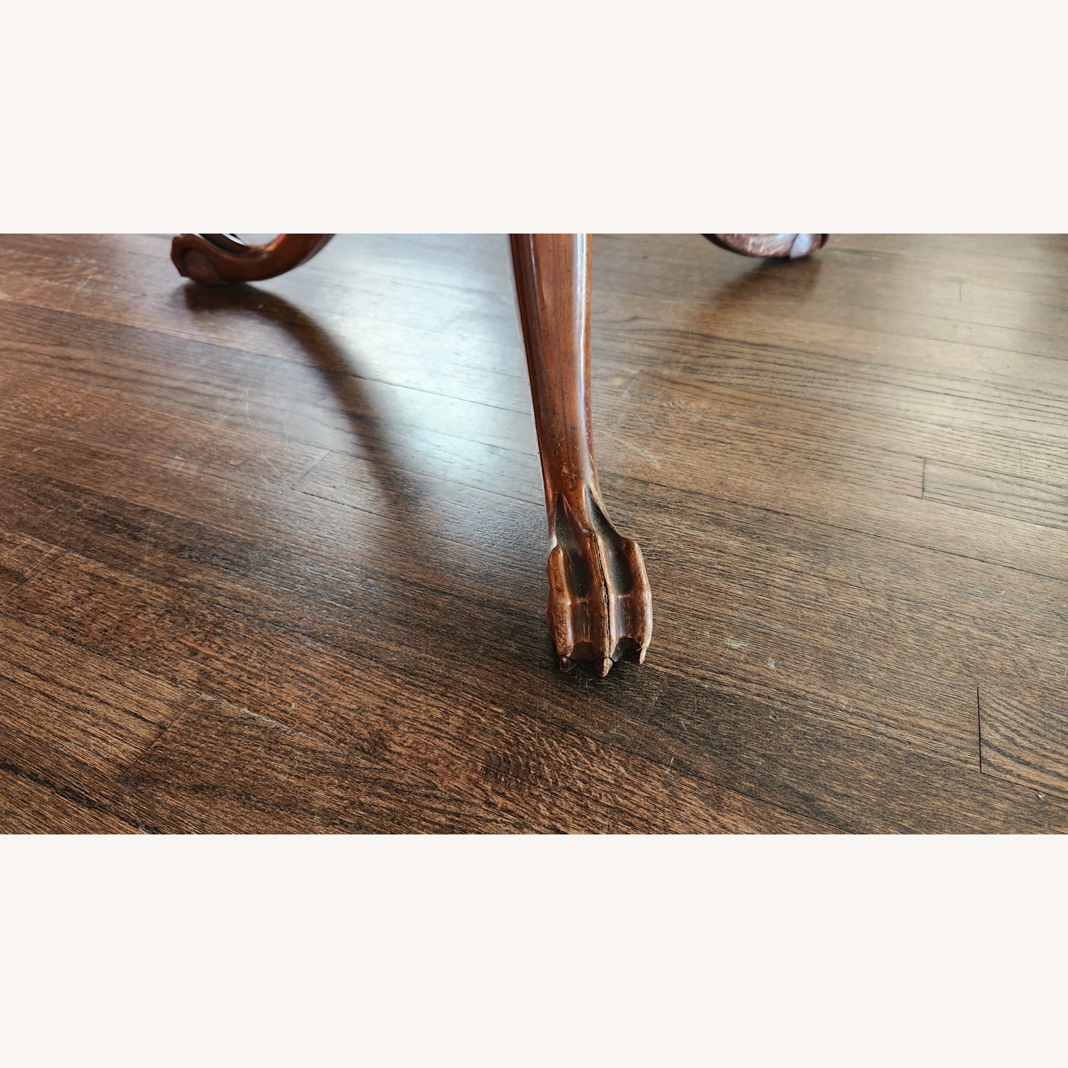 Vintage/Antique Finds Dark Brown Dining Table - image-3